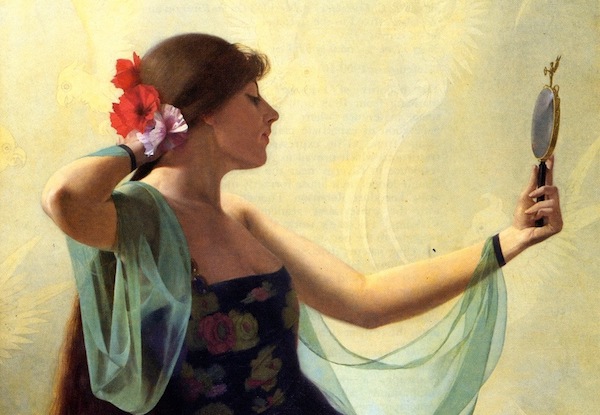 Girl With The Mirror